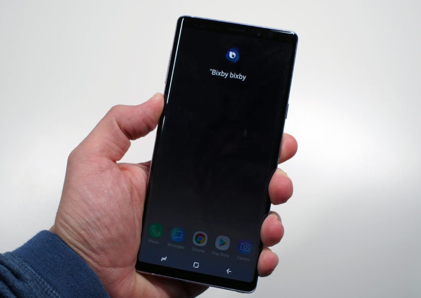 Bixby doesn't cut it on the Note 9.
