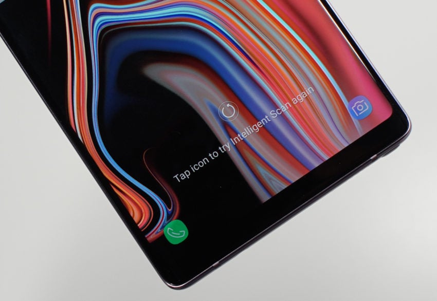 Iris scanning is not as good as Face ID.