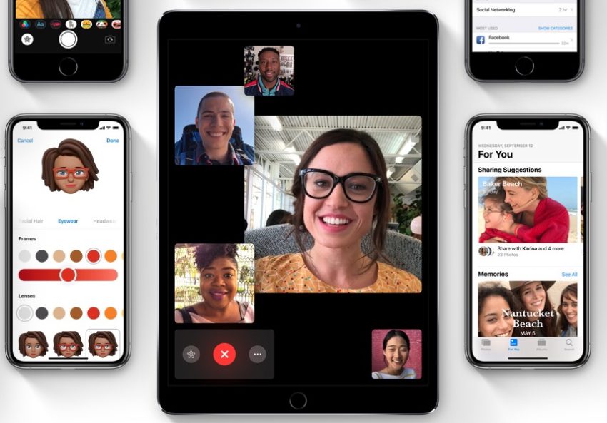 Group FaceTime in iOS 12.1