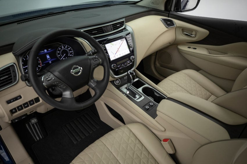 The interior is upgraded for 2019 with new leather seats, new trim and new interior finish options.