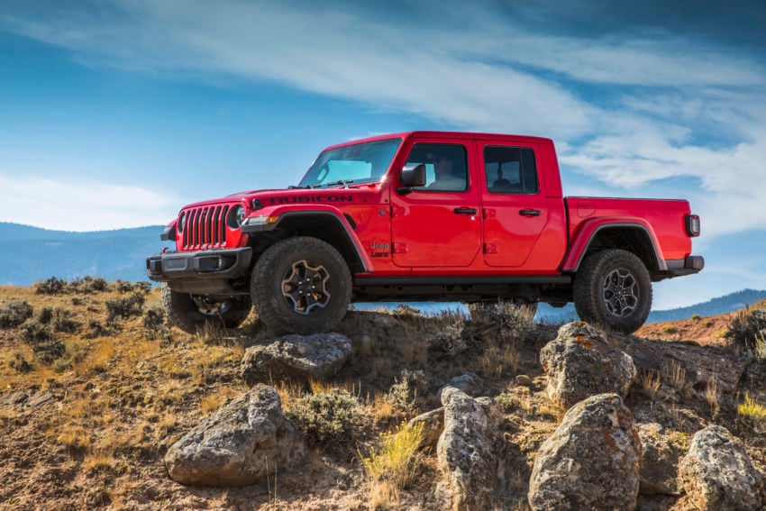 This is the 2020 Jeep Gladiator Rubicon.