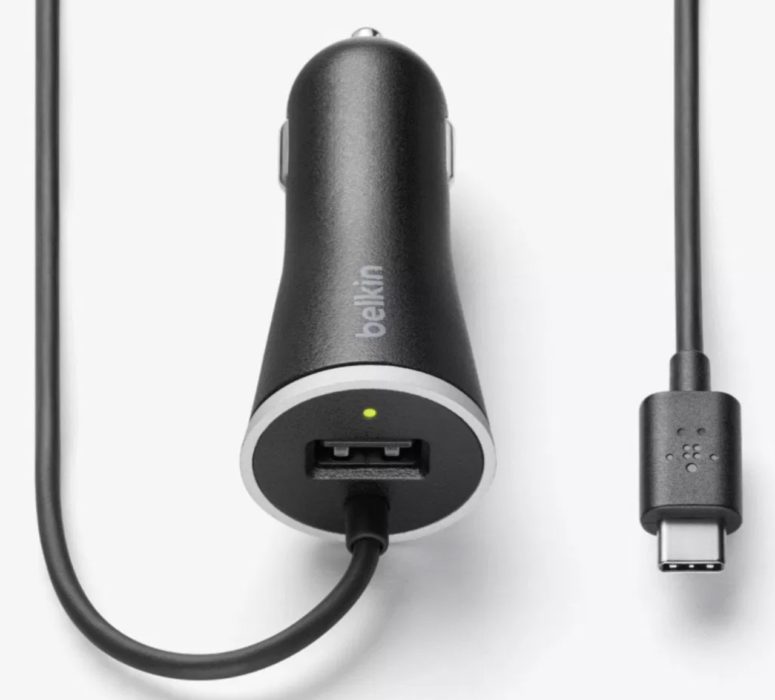 Belkin 15w Fast Car Charger (Dual Output)