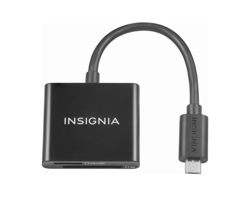 You'll want a USB C to SD Card & Micro SD card adapter.