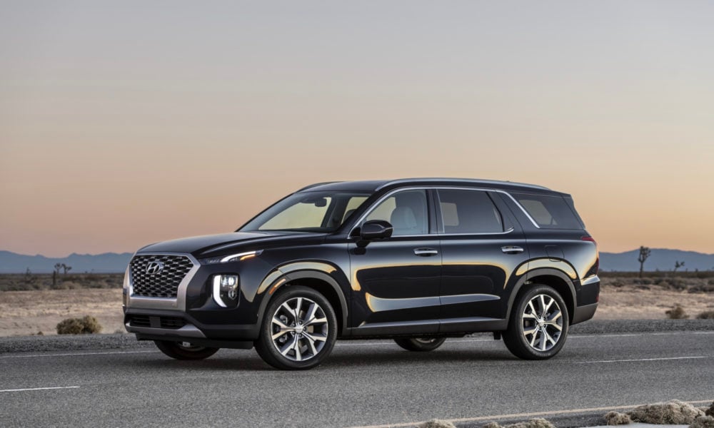 The new 2020 Hyundai Palisade.