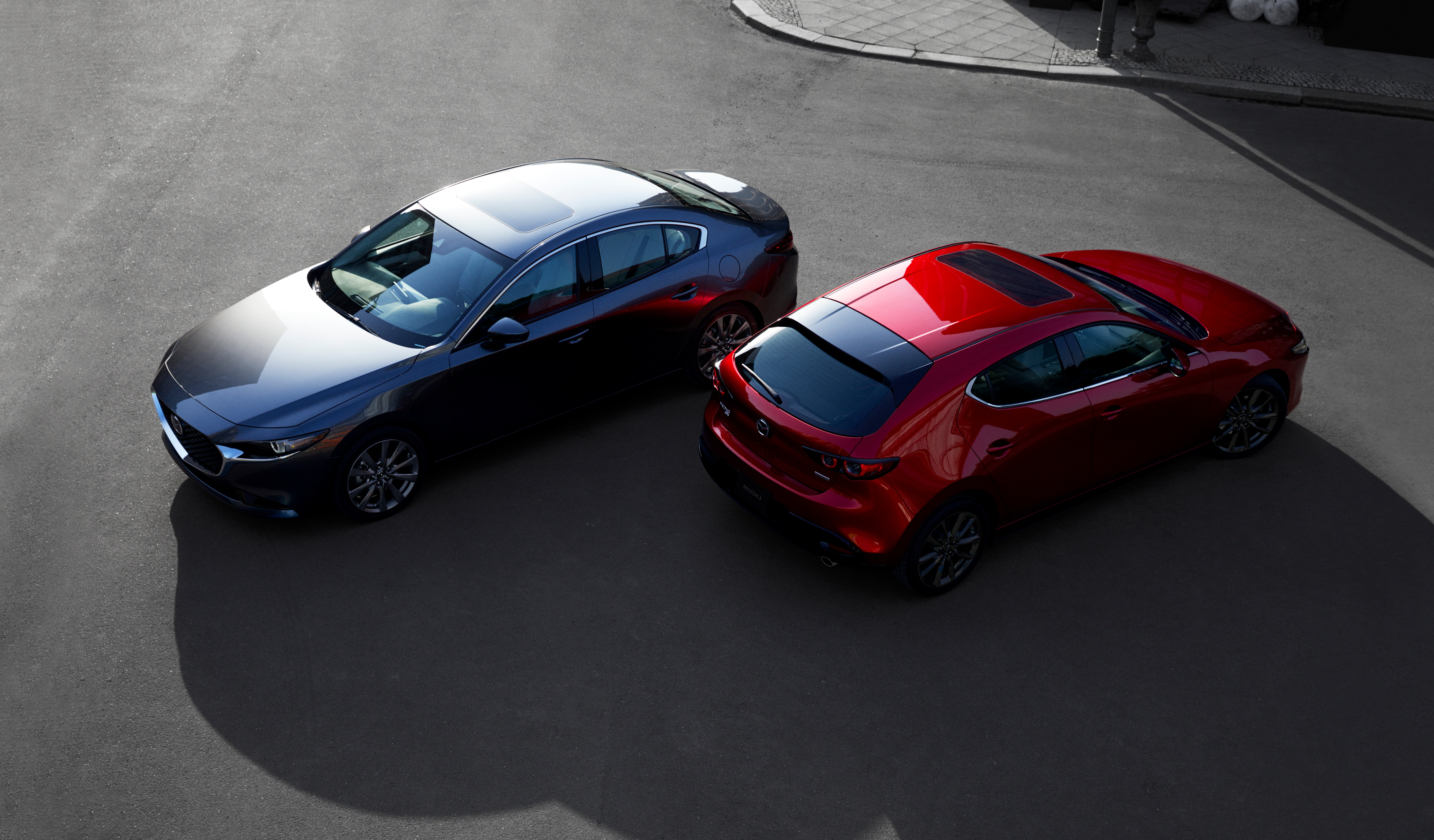 The all new 2019 Mazda 3.