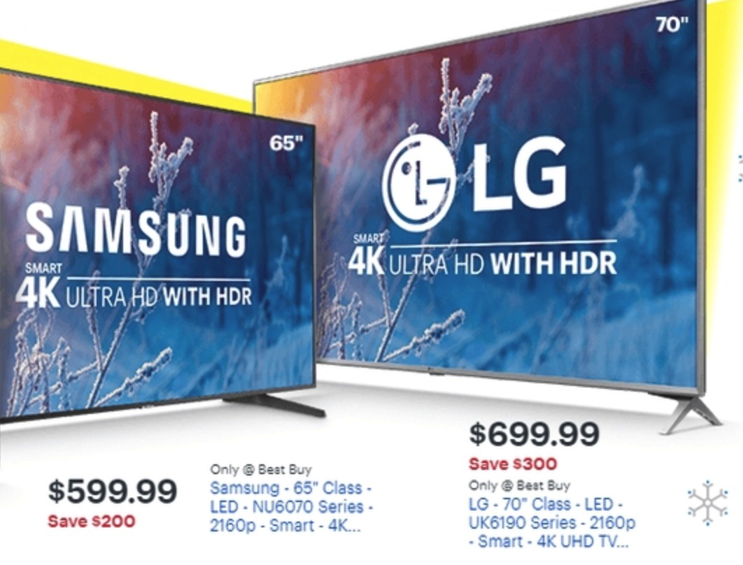 The Best Black Friday TV Deals of 2018 Cheapest and Biggest