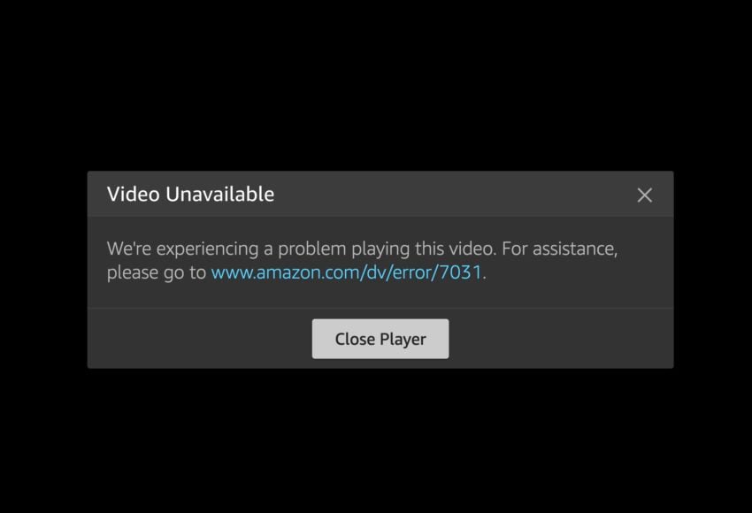 7 Common Amazon Prime Video Problems Fixes