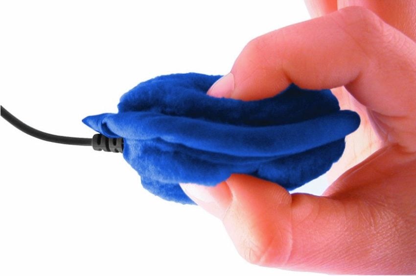 A speaker in your pillow is another option if you don't want headphones of any kind.