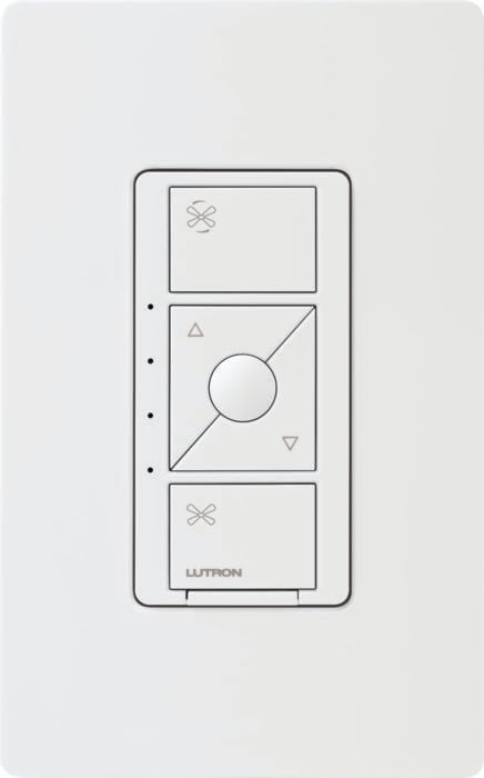 The Lutron Fan Speed Control lets you turn your ceiling fan into a smart fan.