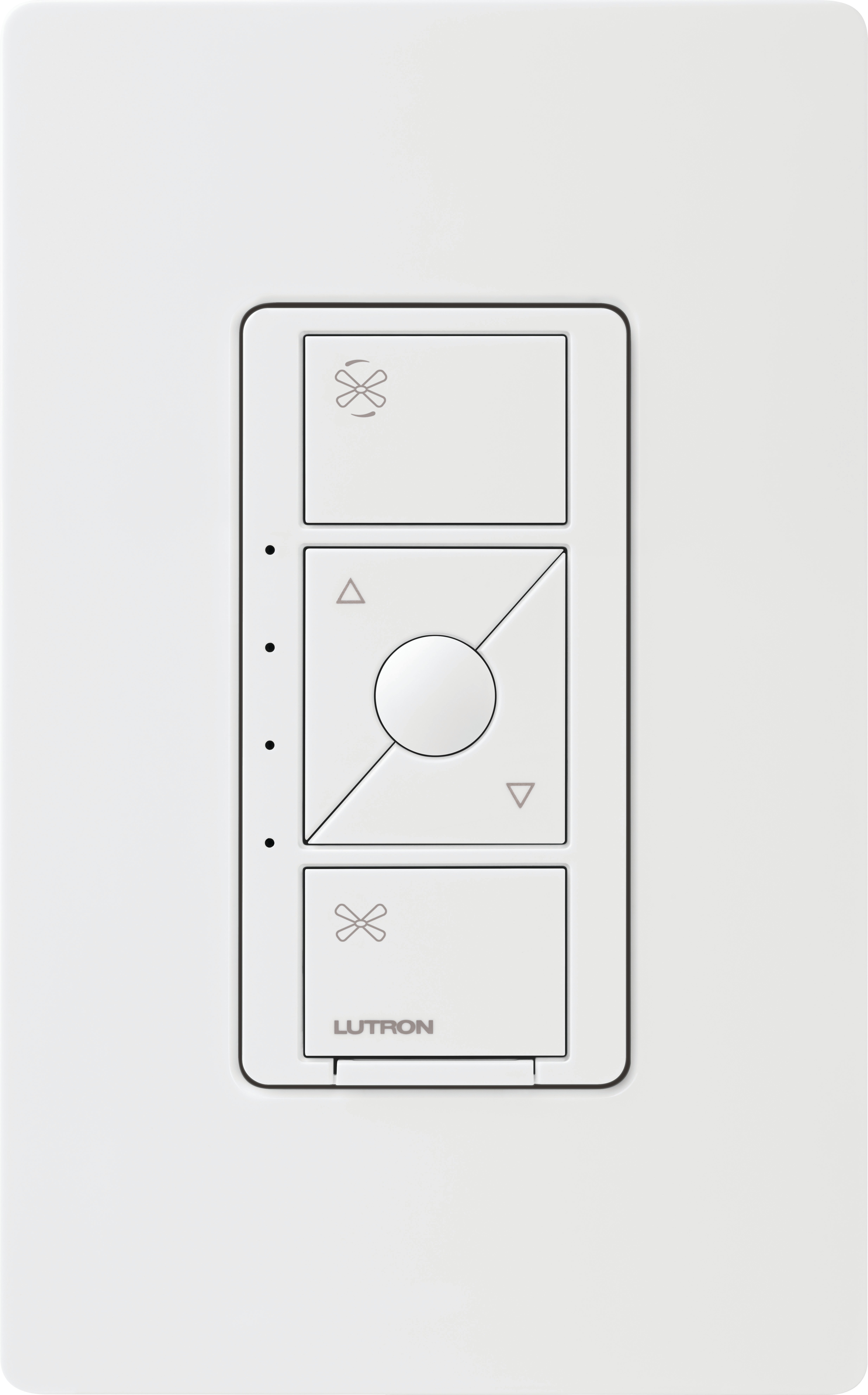 The Lutron Fan Speed Control lets you turn your ceiling fan into a smart fan.