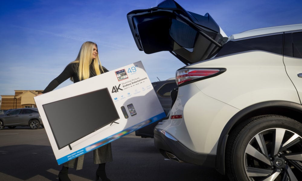 How big of a TV can I fit in my car, truck or SUV?