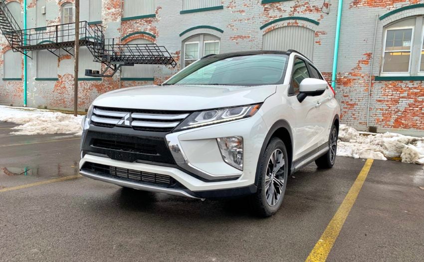 Sporty looks and an angular design keep the Eclipse Cross looking good. 