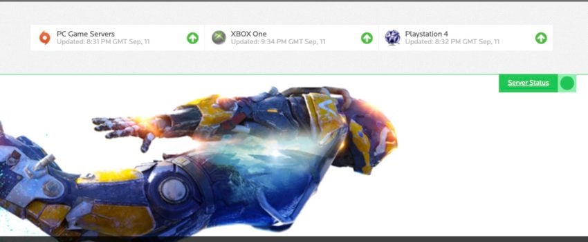 Is Anthem online?