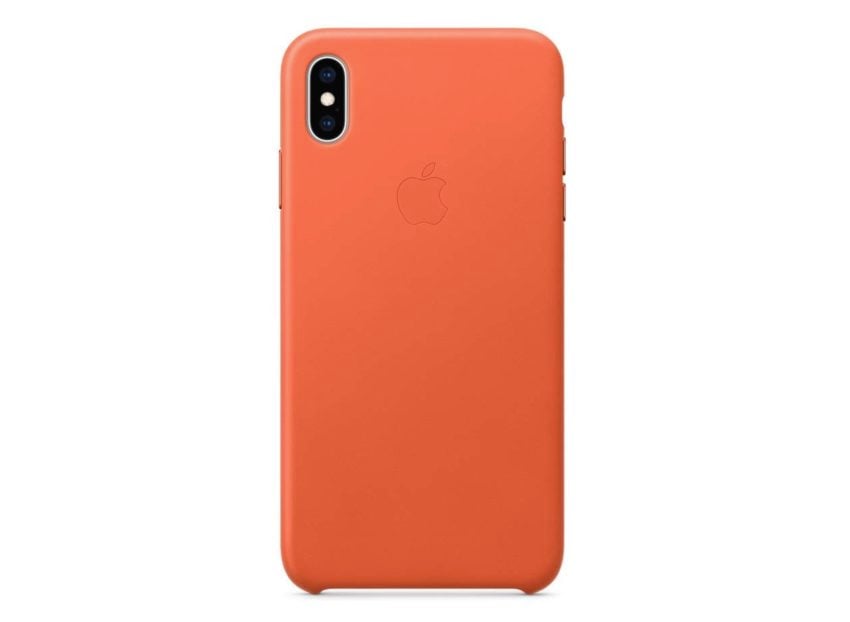 Apple offers several iPhone XS Max case options. 