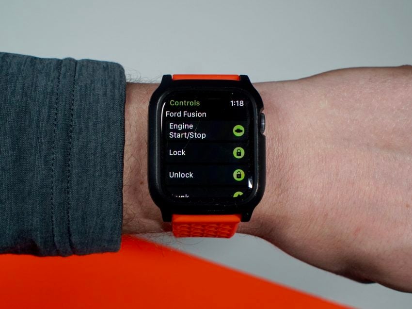 Control your car with your Apple Watch. 