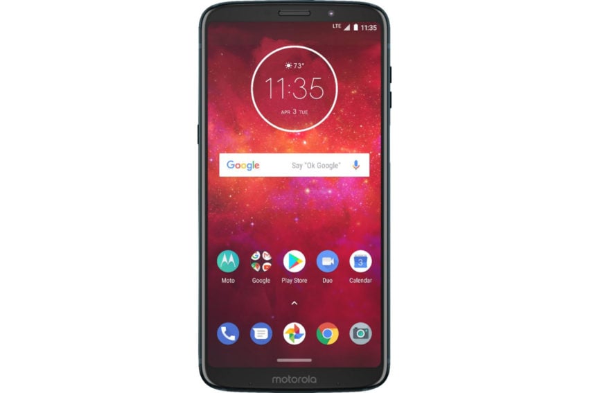 The Moto Z3 is a Galaxy S10e3 alternative that is 5G upgradeable. 