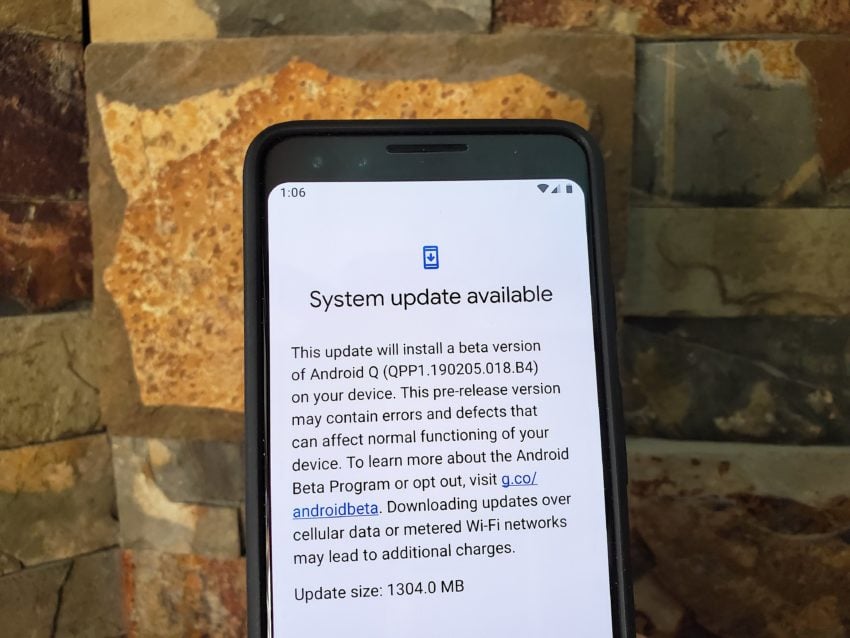 Expect a Samsung Galaxy Android Q Beta