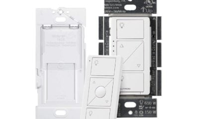 You need a Lutron Caséta smart switch and a Pico remote.