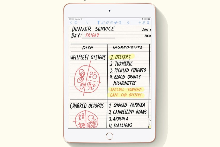 Take Notes with the Apple Pencil