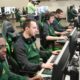 High school esports can lead to college esports scholarships. Here we see Tiffin University students in their new esports arena. Credit: Tiffin University
