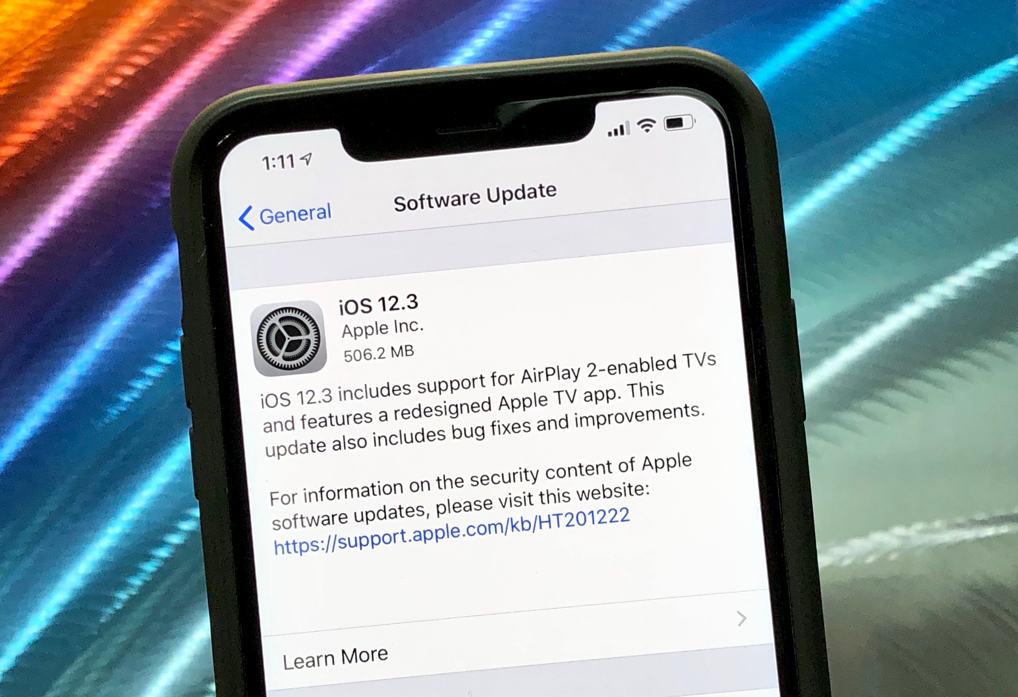 Please update now