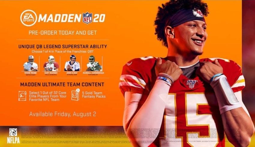 What you get with the standard Madden 20 edition.