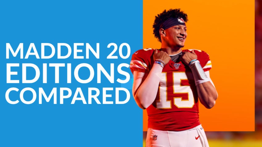 How Madden 20 editions compare.
