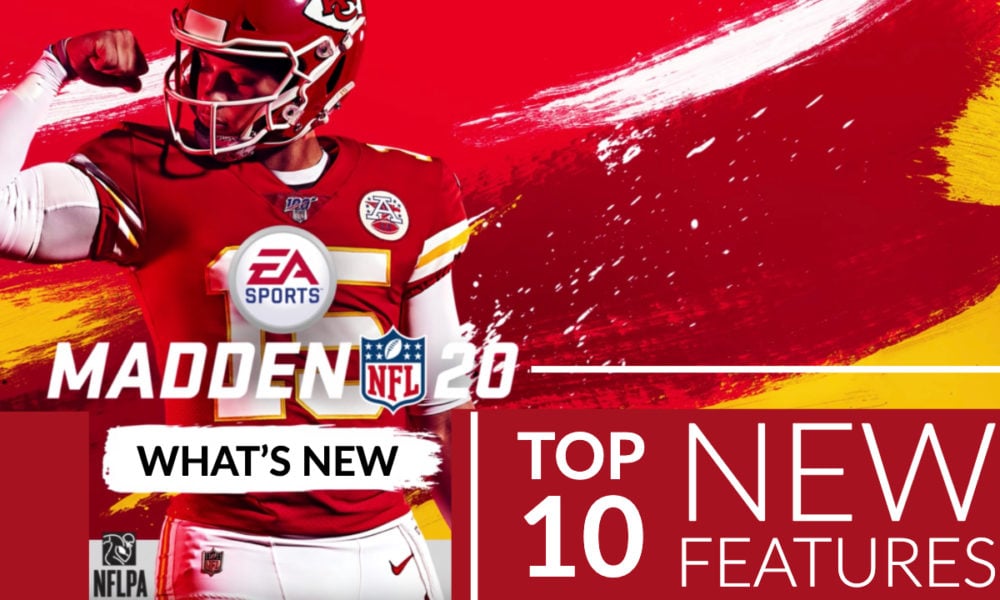 The most exciting new Madden 20 features and upgrades.