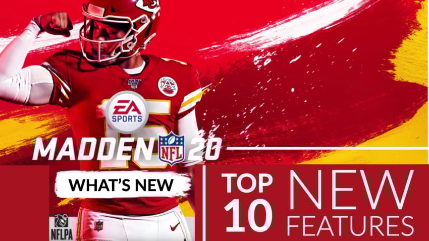 The most exciting new Madden 20 features and upgrades.