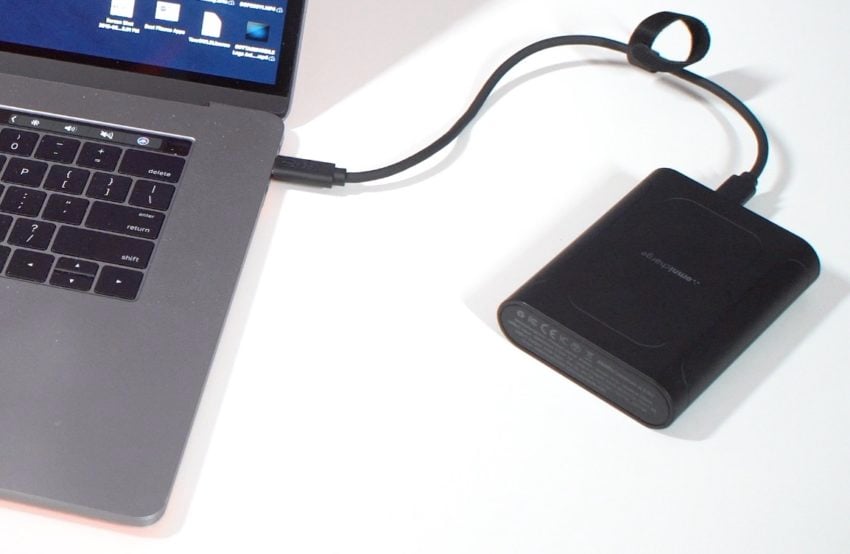 Charge your MacBook Pro with the Omni Mobile 12,800mAh.
