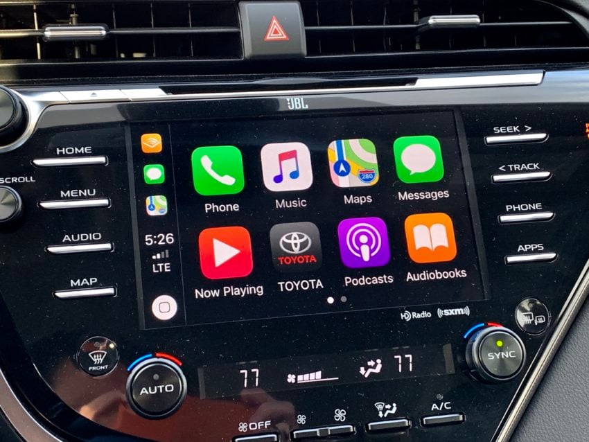 You get Apple CarPlay and Alexa, but no Android Auto. 