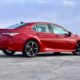 The 2019 Camry XSE is a sporty looking sedan with a nice interior.