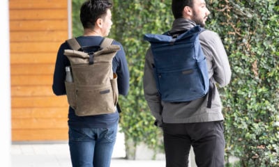 The WaterField Tech Rollup bag is versatile and includes an easy to access laptop compartment.