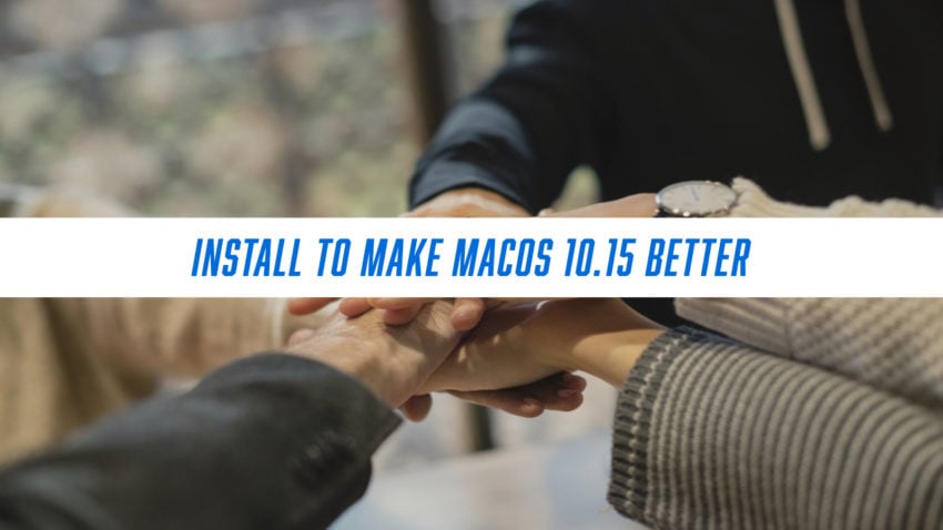 Install the Beta to help Improve macOS 10.15