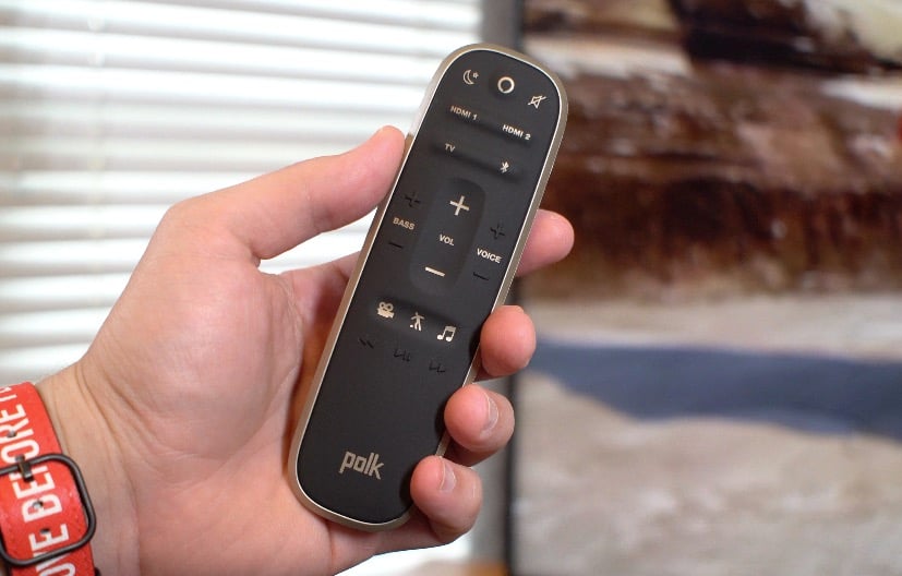 The remote is comfortable and easy to use, but I used voice control and my TV remote more often. 