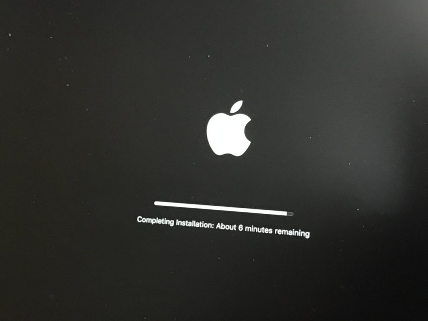 The macOS 10.15 beta installation can finish in under an hour in many cases. 