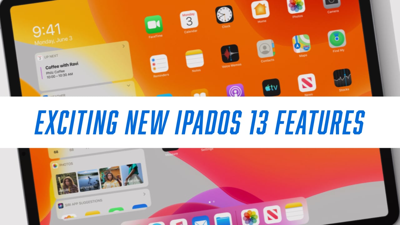 Check out the new iPadOS 13 features coming to your iPad this fall.