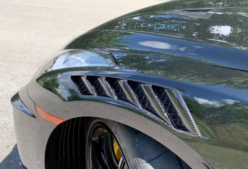 GT-R GT 3 inspired scallops aren't just for looks.