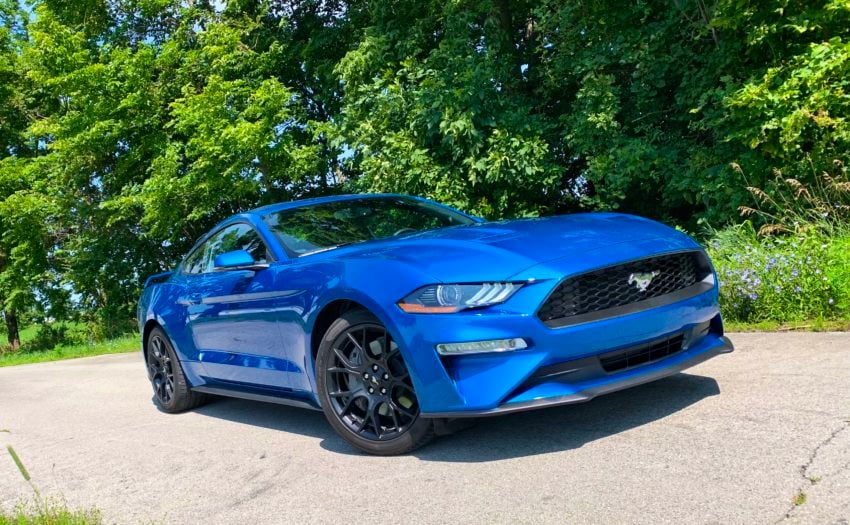 Paired with the Performance Package 1, the Mustang EcoBoost Premium is fun to drive.