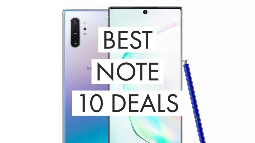 Save big with the best Galaxy Note 10 deals. 