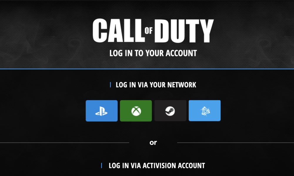 Sign up so you can get your Modern Warfare beta token.
