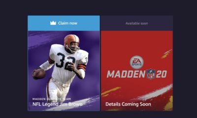 Sign up and claim your Madden 20 Twitch Prime loot.