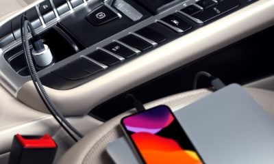 Charge your MacBook Pro in the car easily.