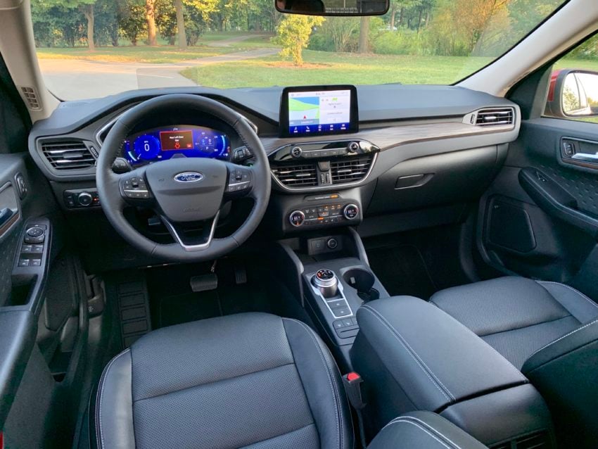 Ford's redesigned interior offers up loads of space.