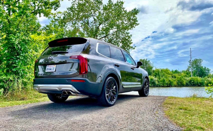 The 2020 Telluride comes with plenty of power and a good tow rating. 