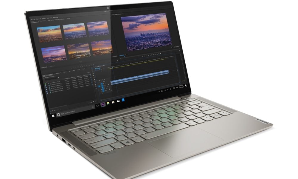 The Lenovo Yoga S740 features a dedicated GPU for more intense work.
