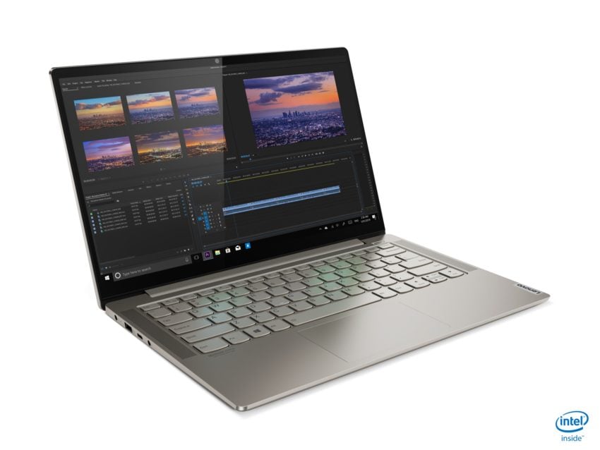 The Lenovo Yoga S740 features a dedicated GPU for more intense work. 