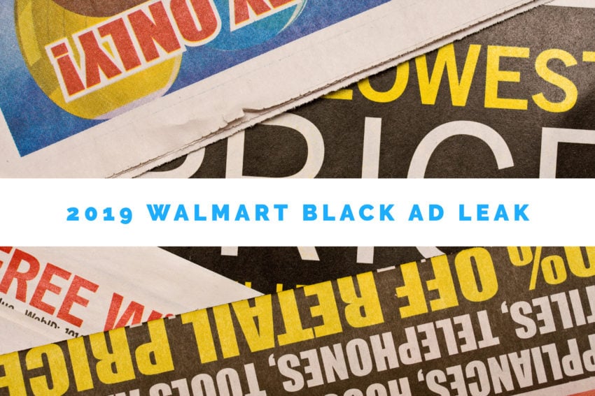 Don't Expect a Valid 2019 Walmart Black Friday Ad Leak