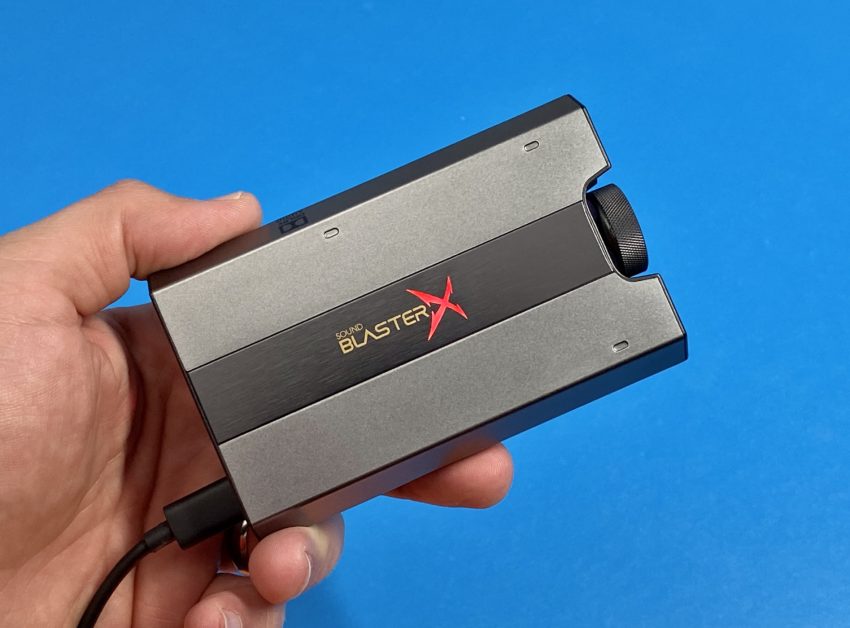 The Creative Sound BlasterX G6 is an external sound card for your Xbox ONe or other console. 