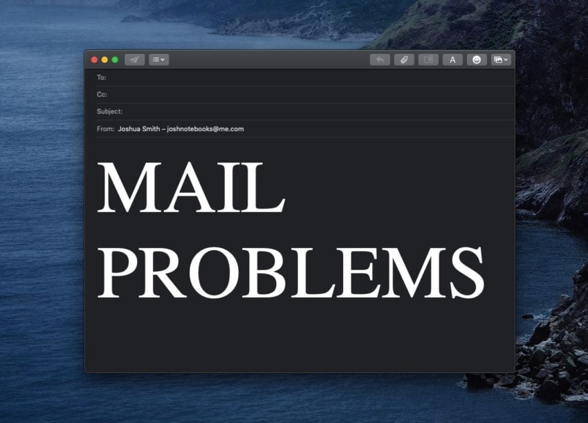 How to fix Mail data loss in macOS Catalina without restoring a full backup.